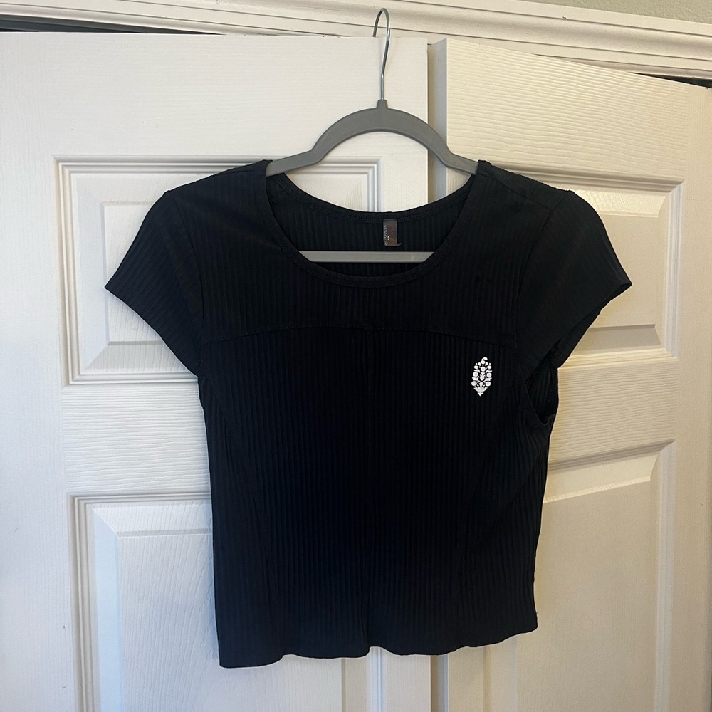 Free people movement Tempo Ribbed Baby Tee - Picture 3 of 8